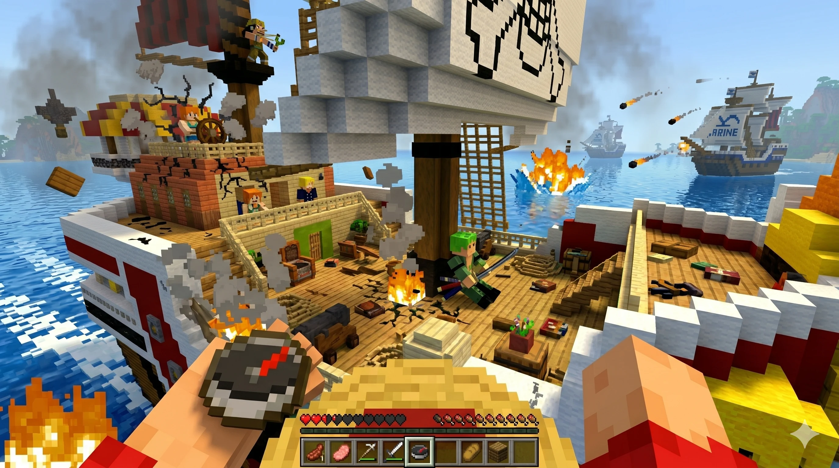 One Piece Mod for Minecraft PE screenshot