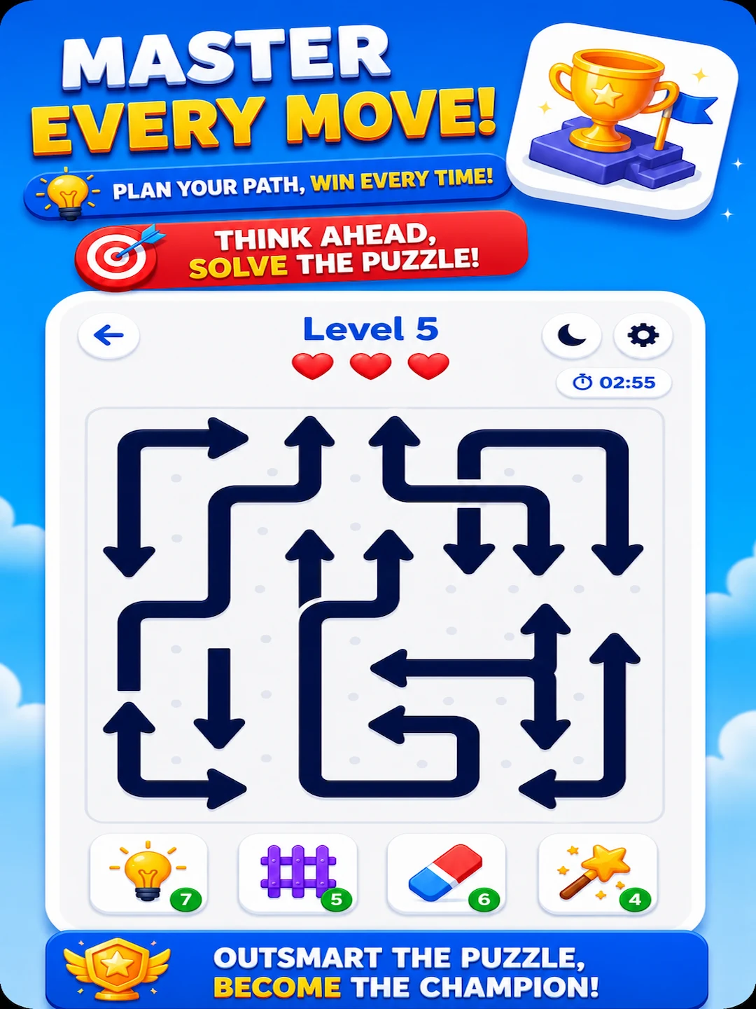Loosen : Arrow Escape Puzzle screenshot