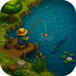 Patient Angler - Idle fishing icon