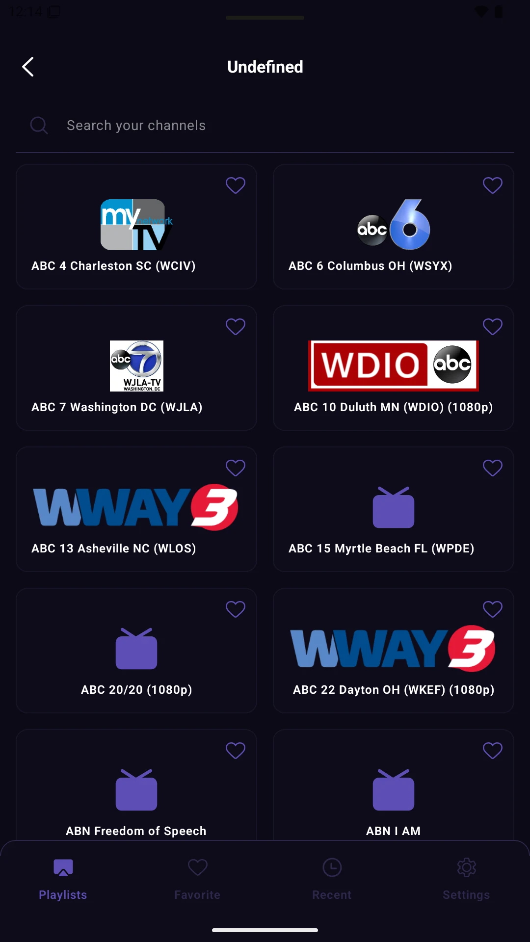 Nova IPTV Player screenshot