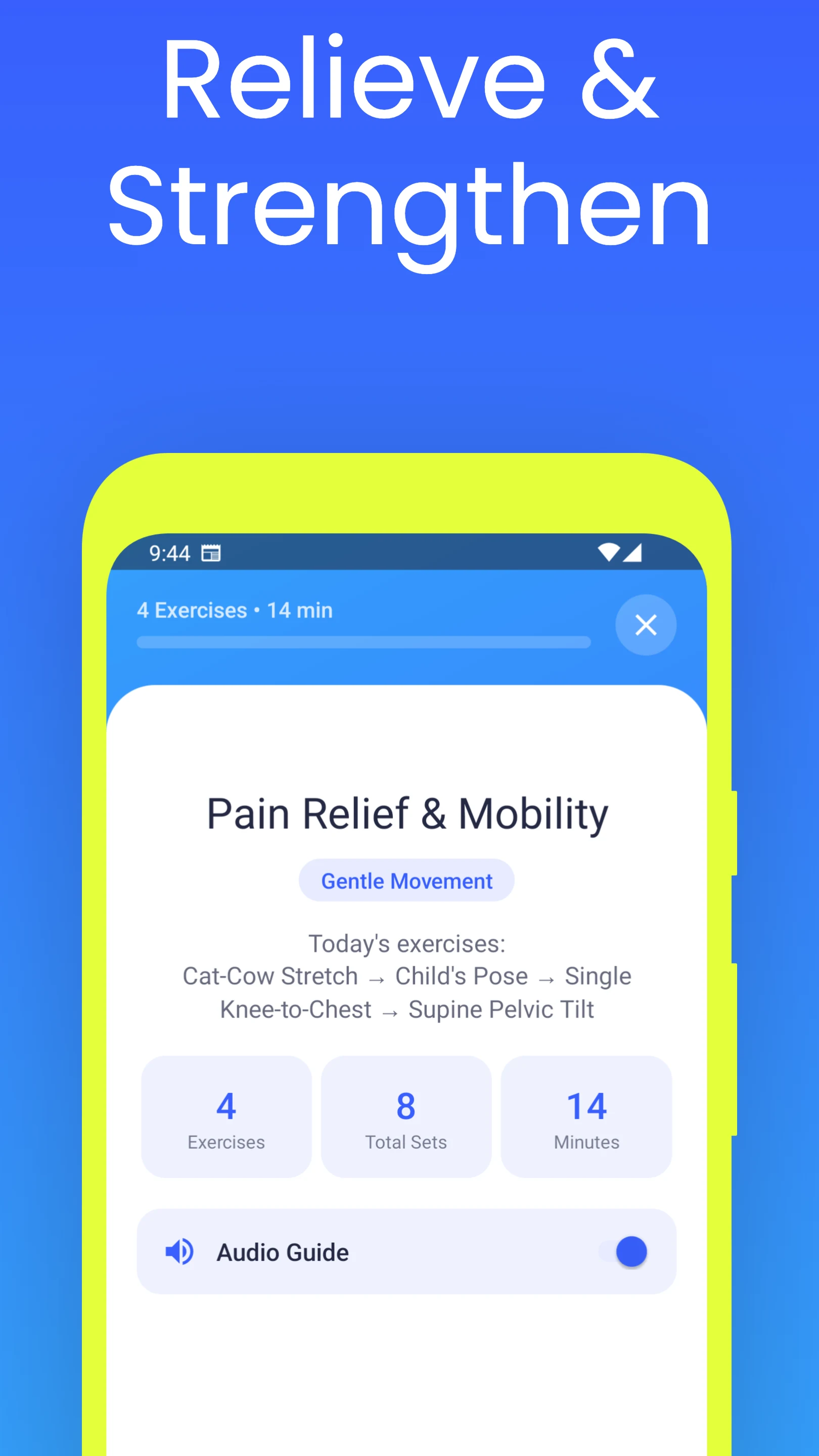 Lower Back Pain Relief & Fix screenshot