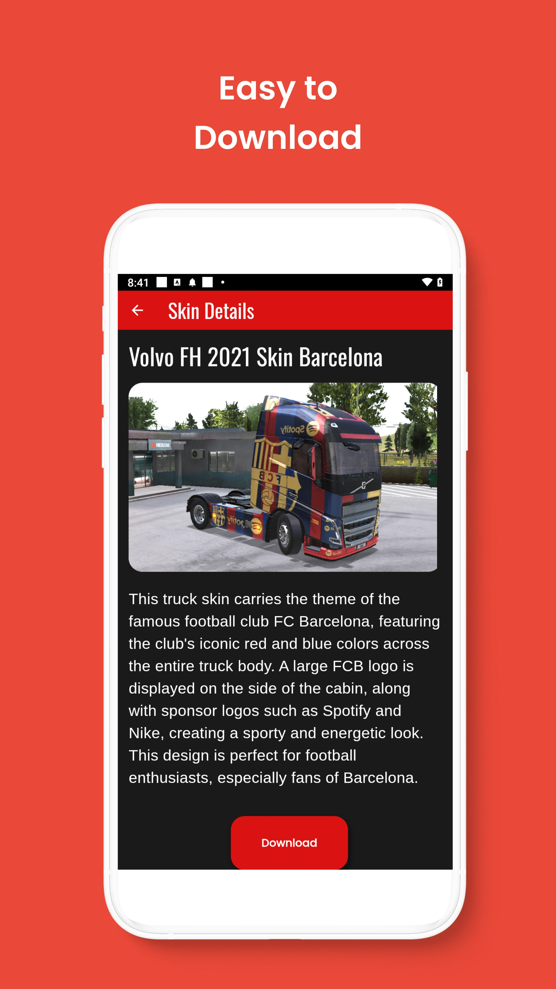 Truck Simulator Ultimate Skins screenshot