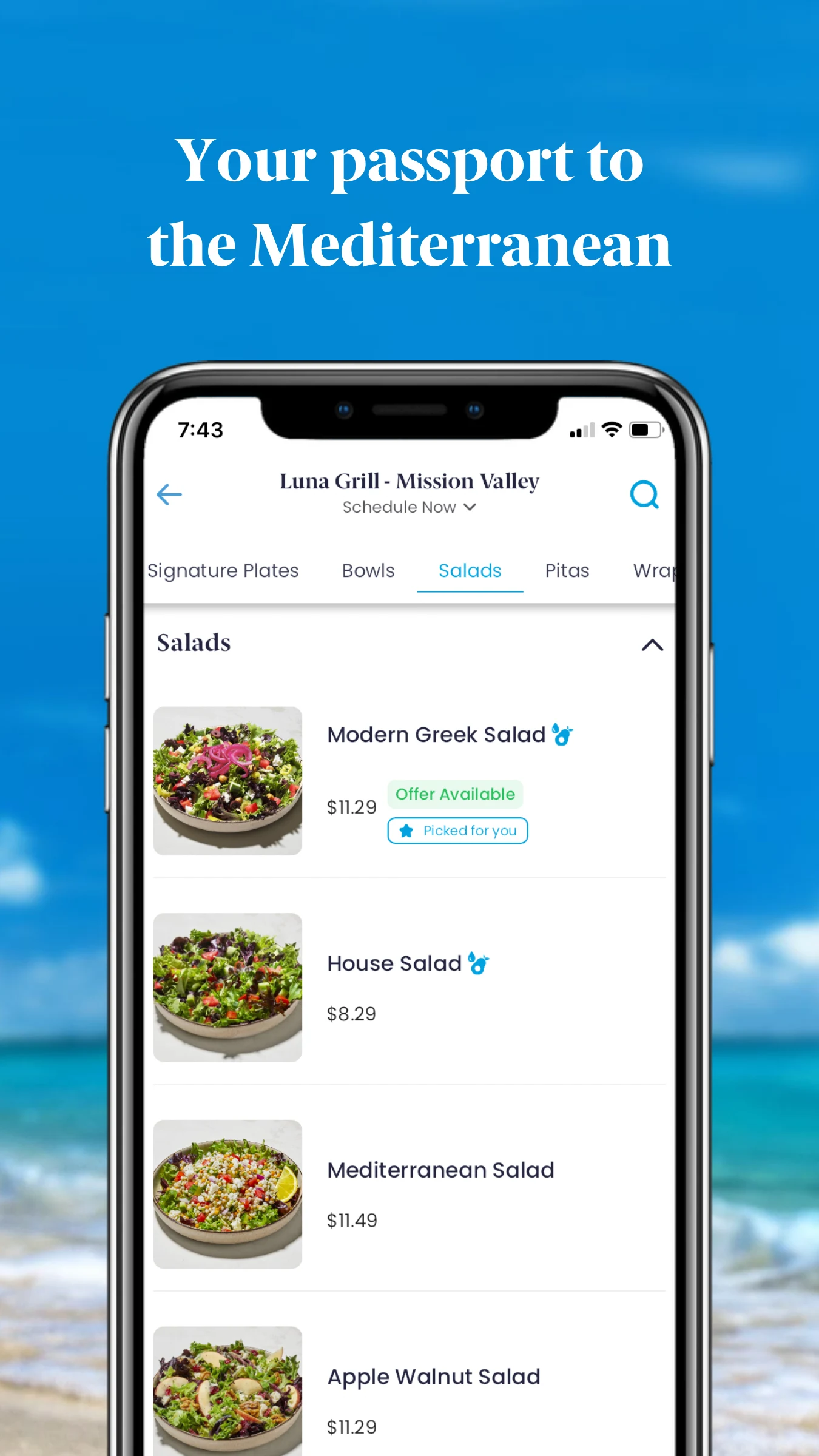 Luna Grill screenshot