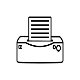 Symbol von Printer Print Sounds