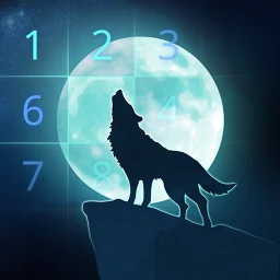 Icône de Wolf And Moon : Sudoku