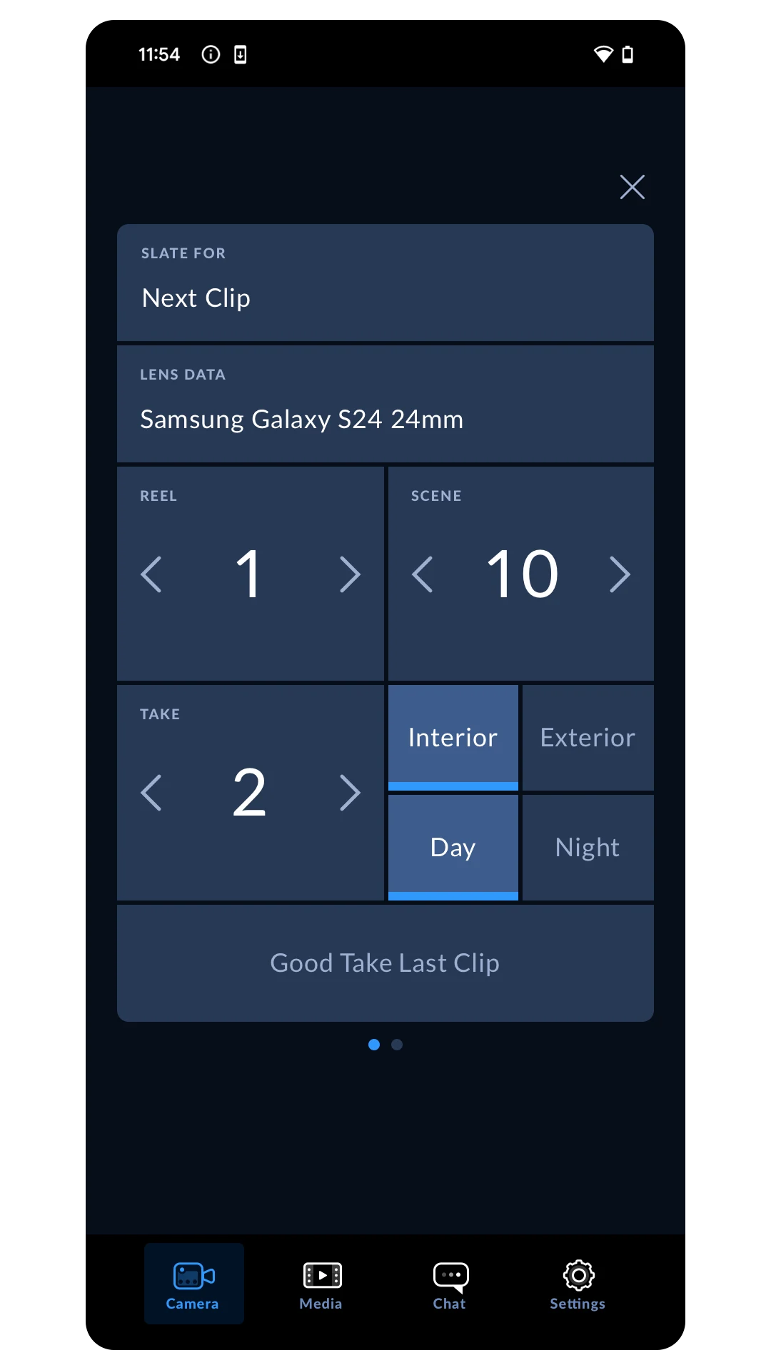 Blackmagic Camera screenshot