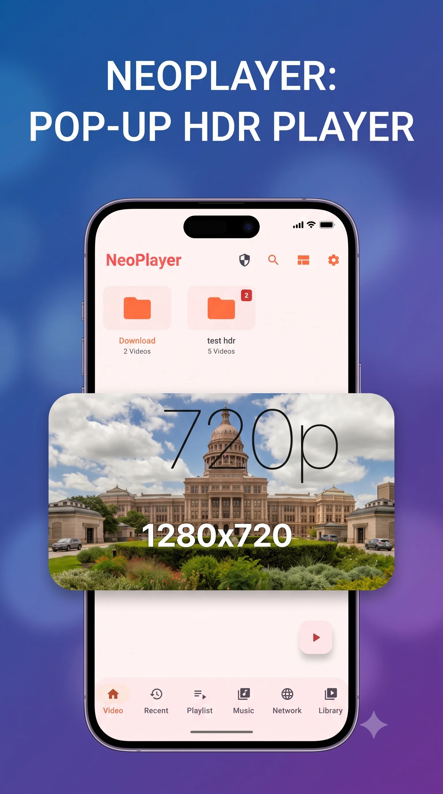 NeoPlayer – NAS WebDAV Player screenshot