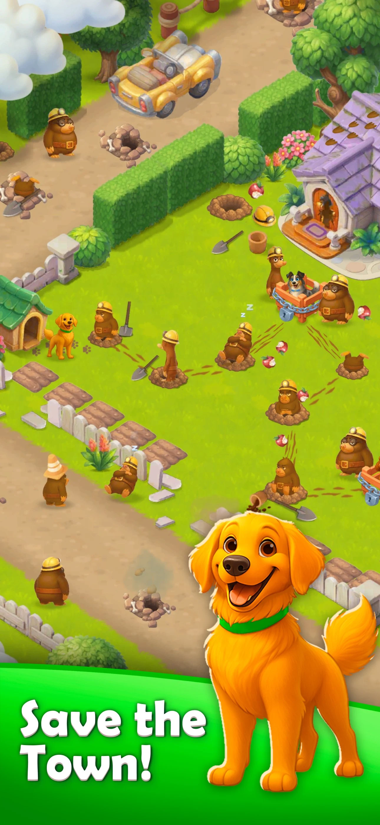 Pets vs Moles screenshot
