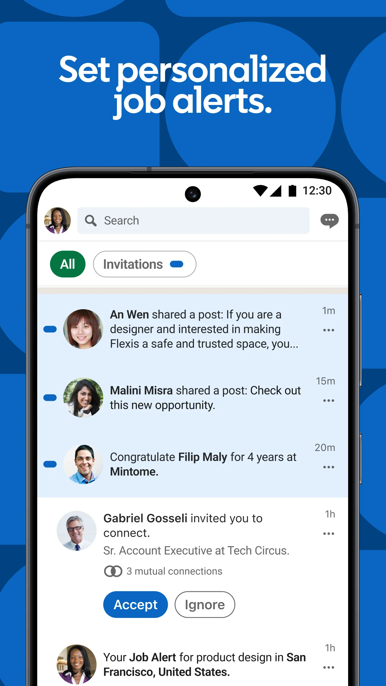 LinkedIn: Community & Network screenshot