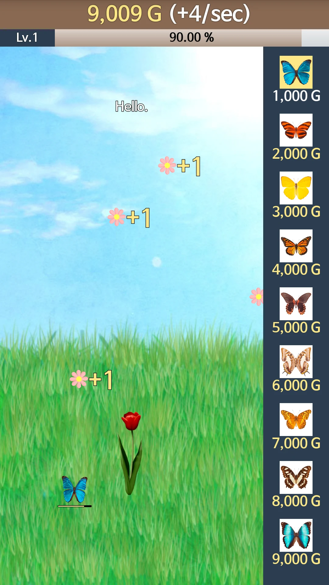 Butterfly Tap screenshot