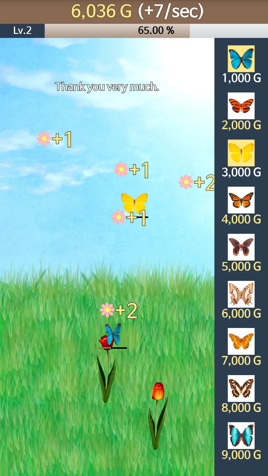 Butterfly Tap screenshot