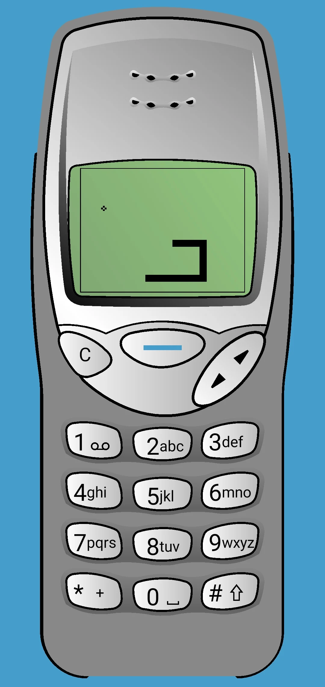 Nokia Snake screenshot