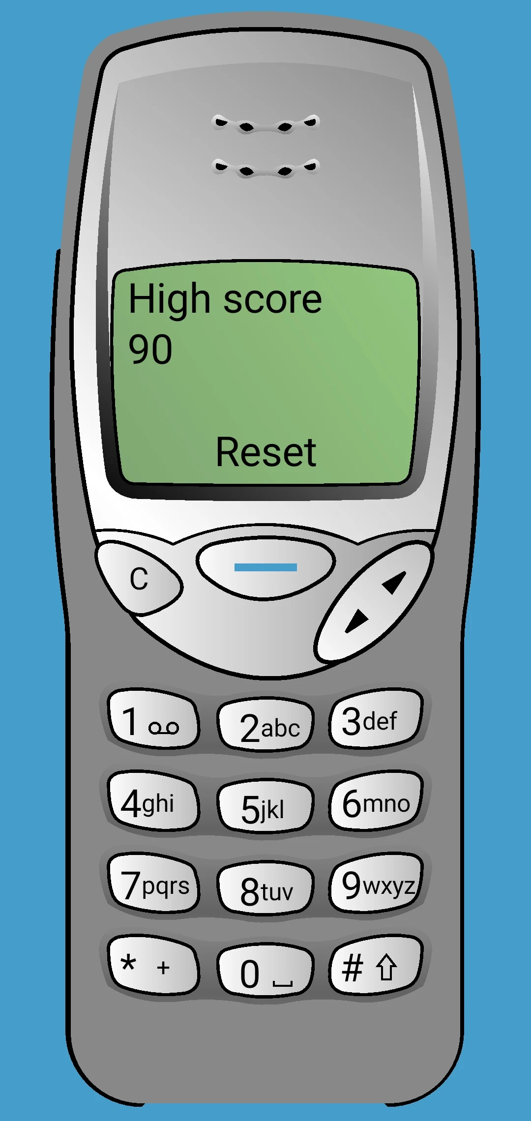 Nokia Snake screenshot