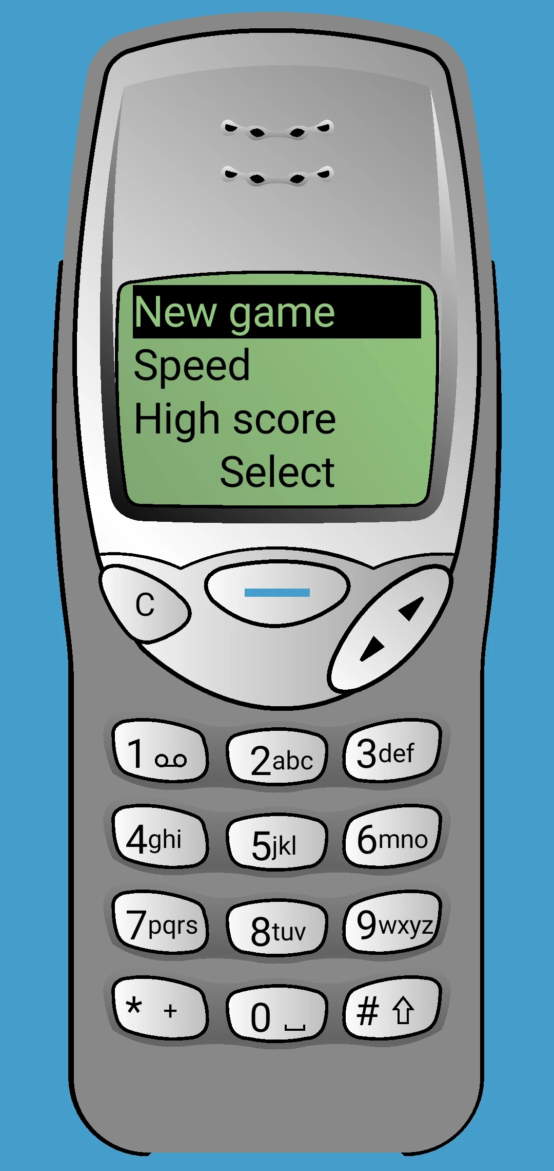 Nokia Snake screenshot