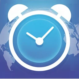 Time Zone Alarm: UTC & World 图标