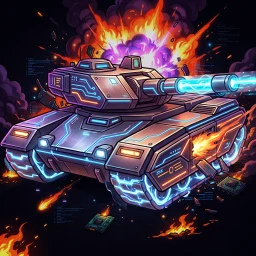 Cyber Tanks - Online Battle 아이콘