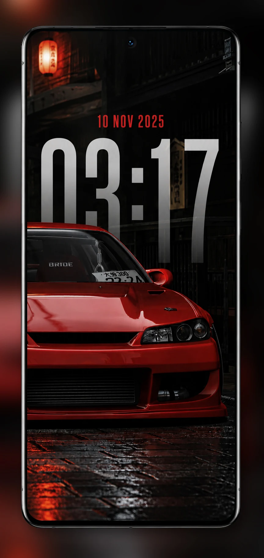 Depth Wallpapers 4k Live Clock screenshot