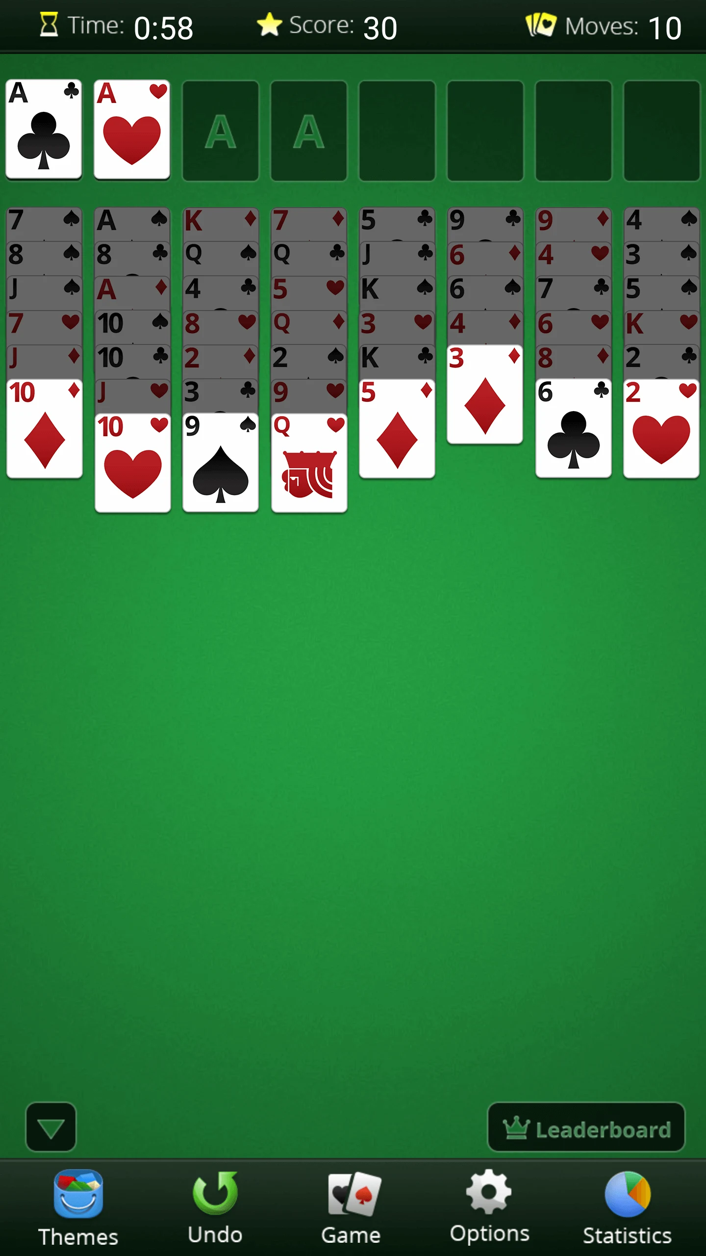 FreeCell Solitaire screenshot