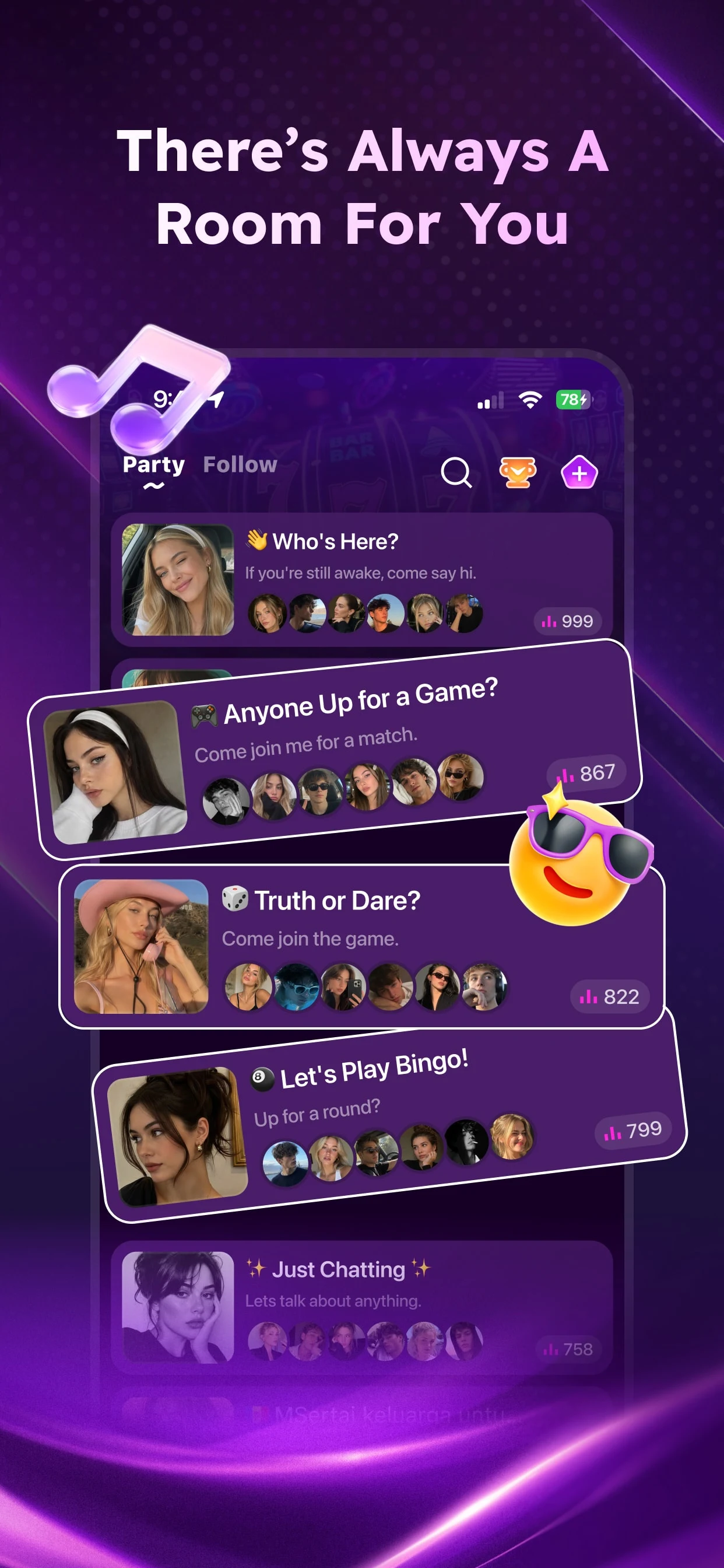 ChaCha - Play, Chat & Meet screenshot