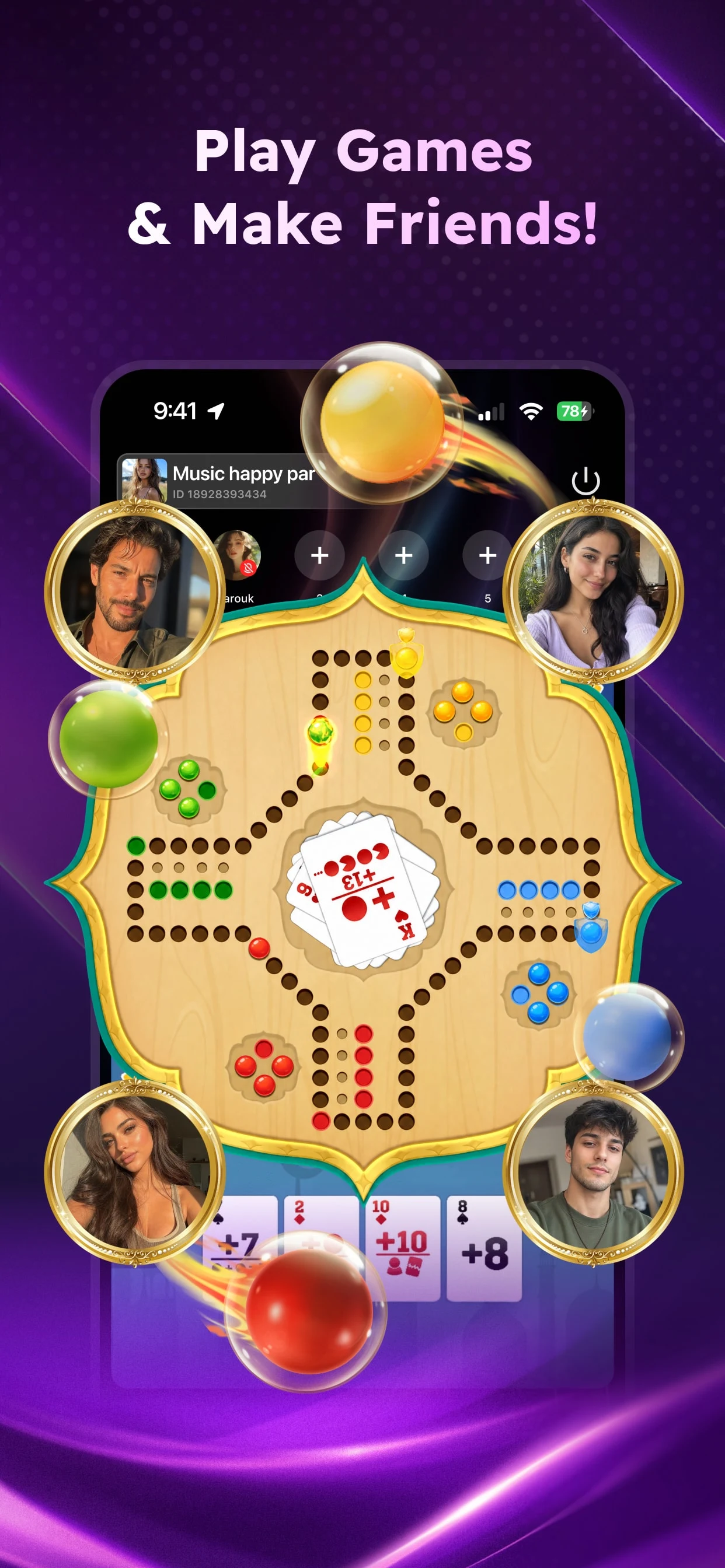 ChaCha - Play, Chat & Meet screenshot