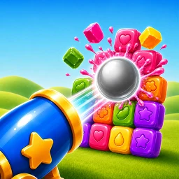 Ícone de Cannon Smash: Stack Puzzle
