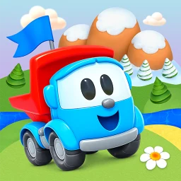 Leo and Cars World: kids games icon
