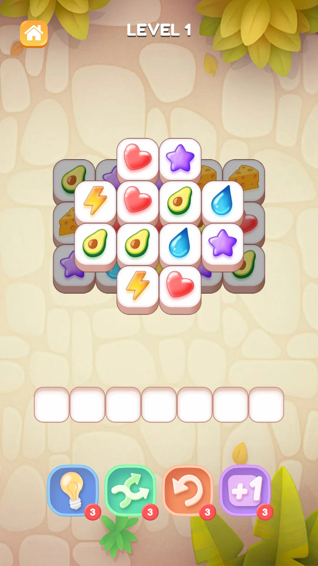 Cute Tile Match screenshot