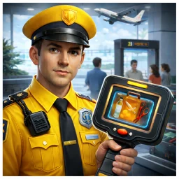Airport Security Control Game 图标