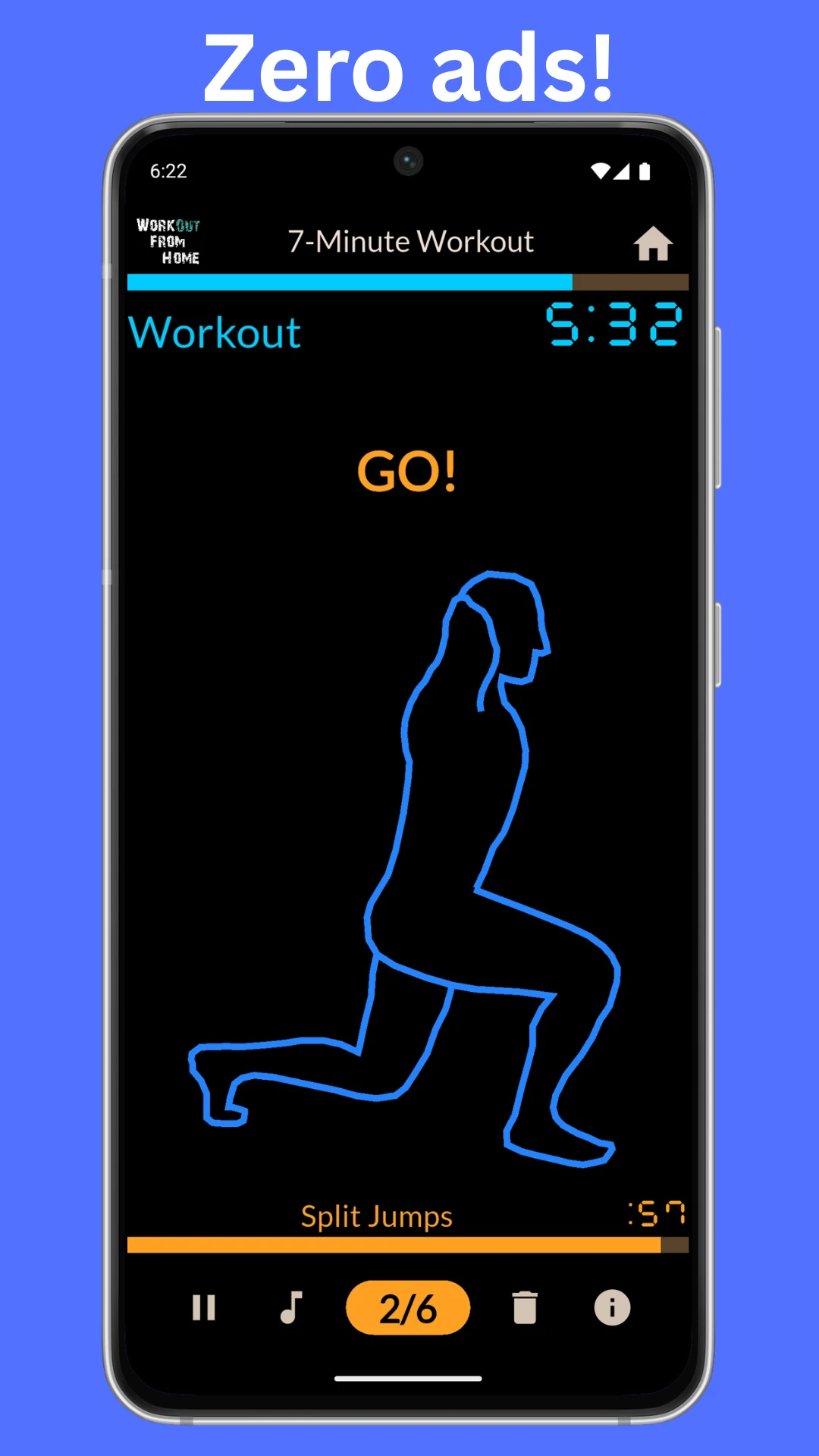 Workout From Home screenshot