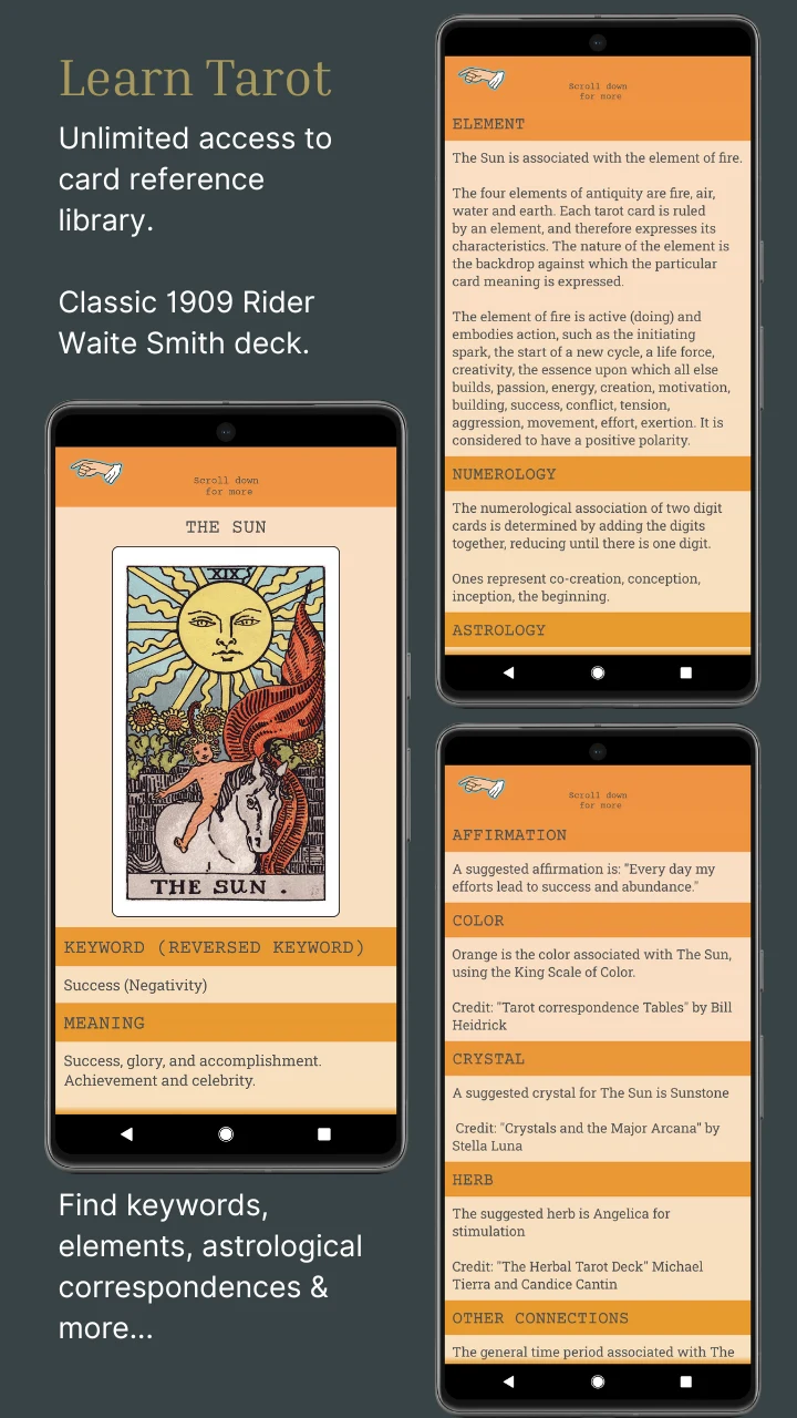 Tarot Simple: Cards & Readings screenshot