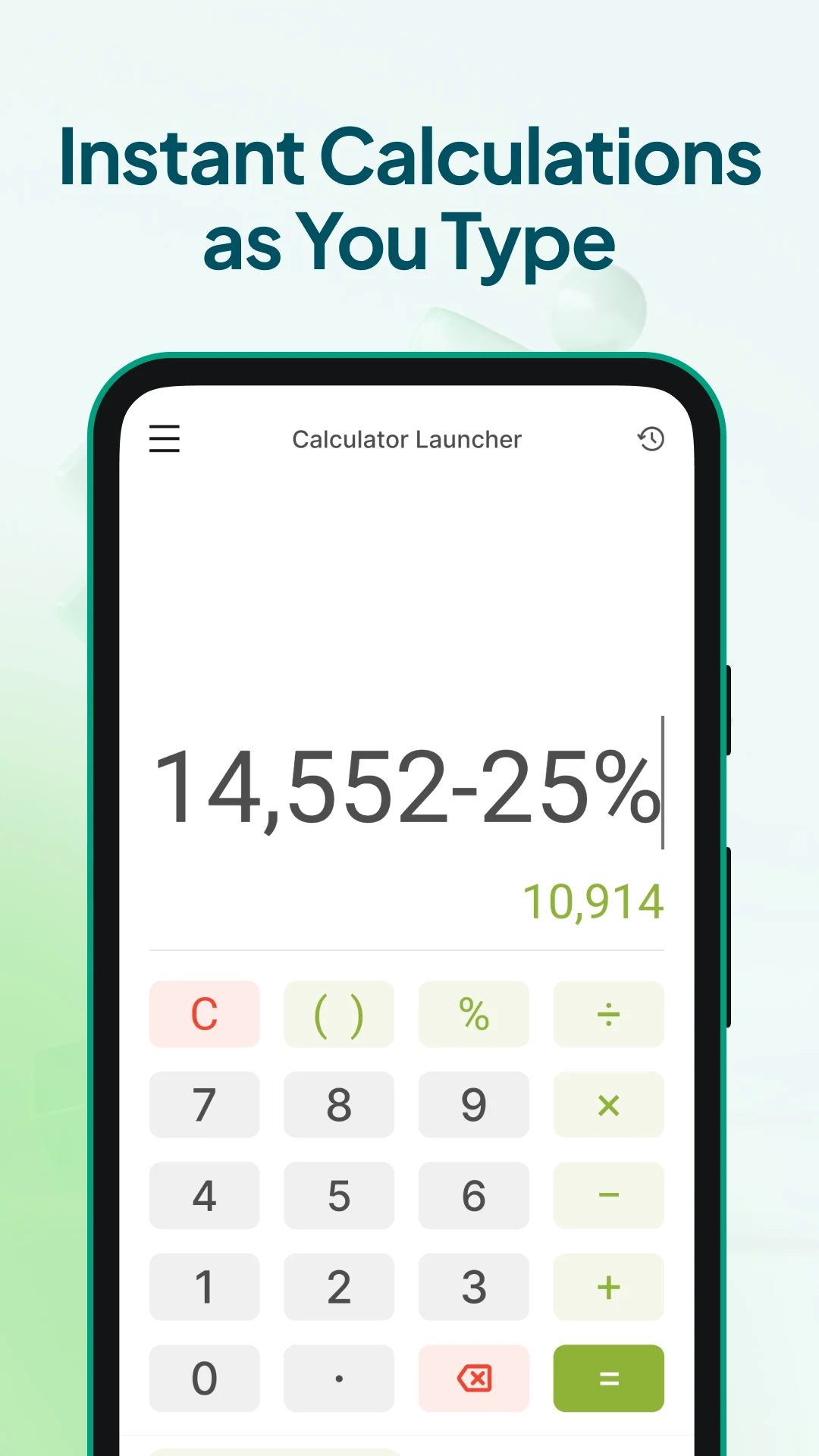Calculator Launcher screenshot