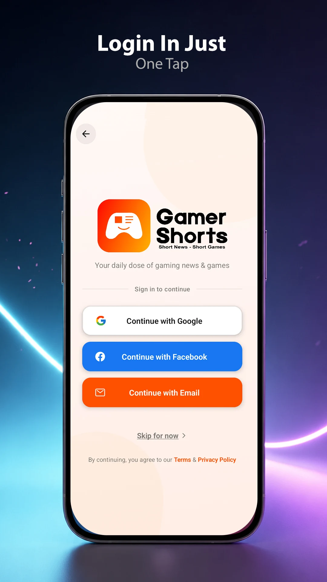 Gamer Shorts screenshot
