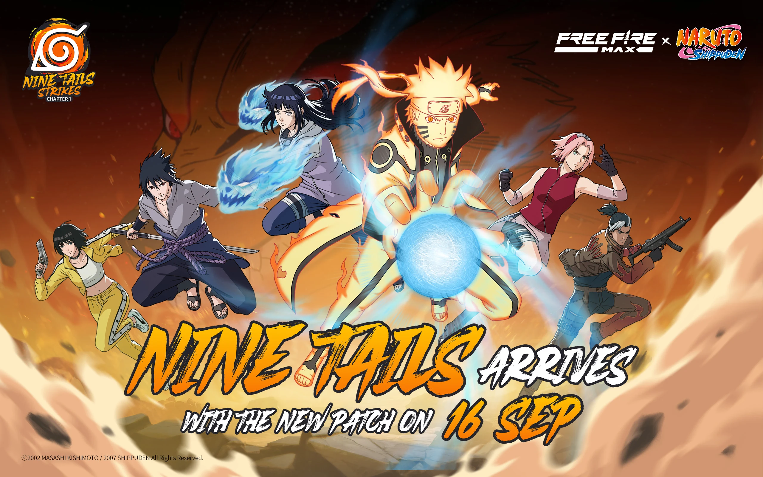 Free Fire MAX x NARUTO screenshot