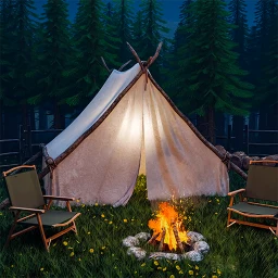 Ícone de Florest Camping Survival Sim 3