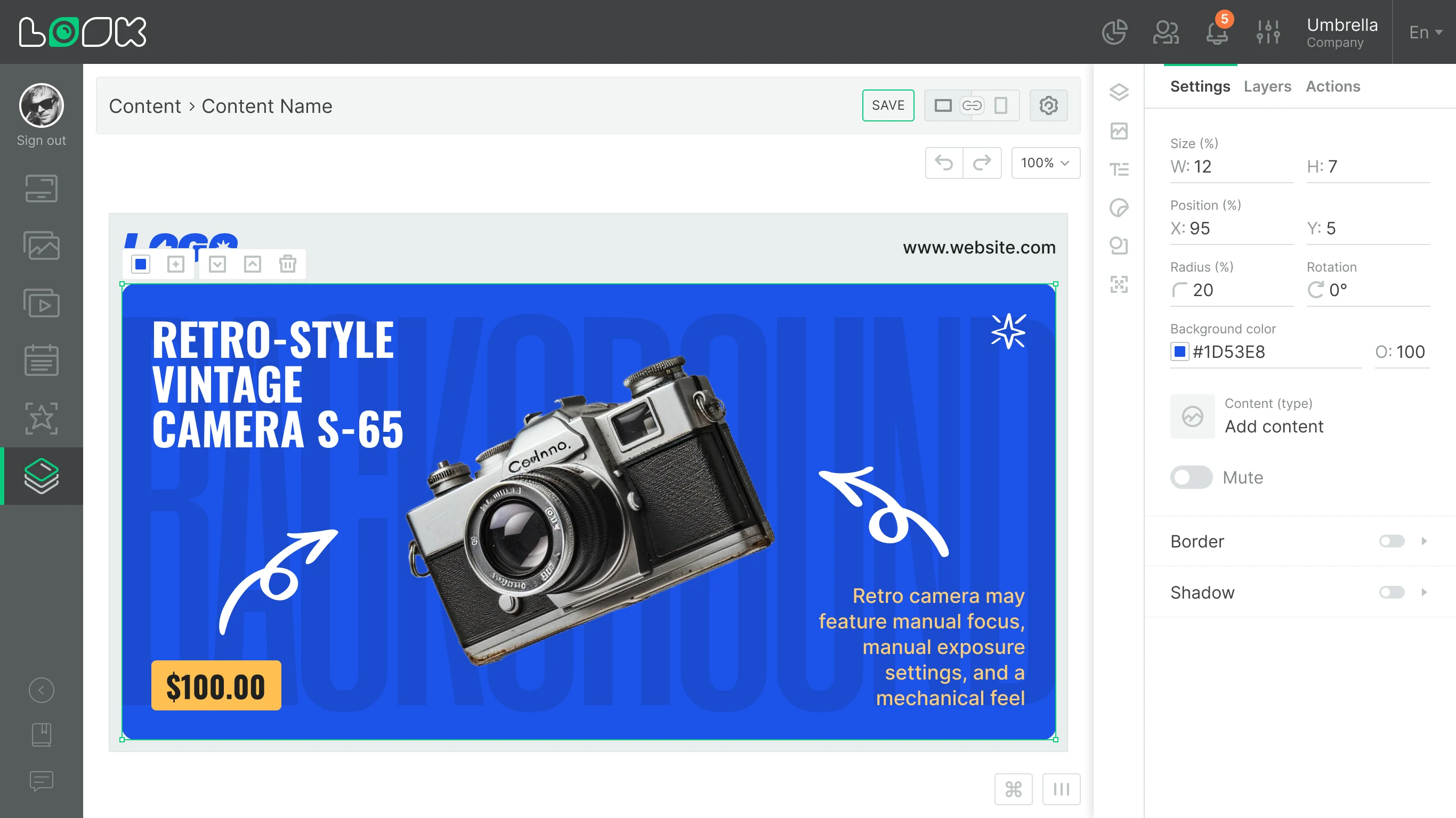 Look Digital Signage Player screenshot