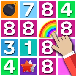 Merge number block puzzle 아이콘