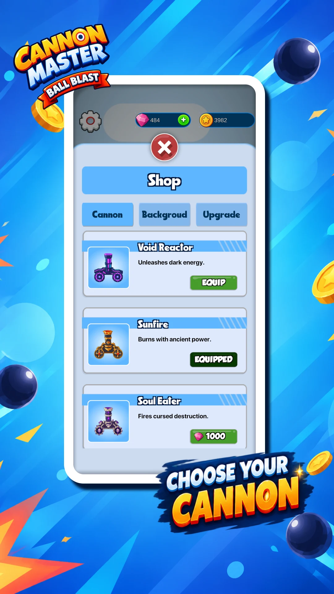 Cannon Master: Ball Blast Game screenshot