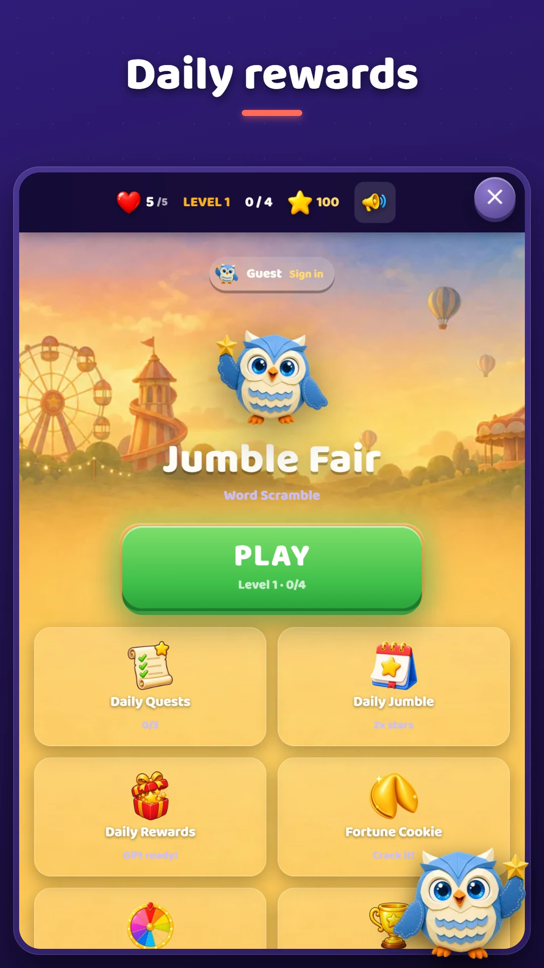 Word Scramble: Anagram Game screenshot