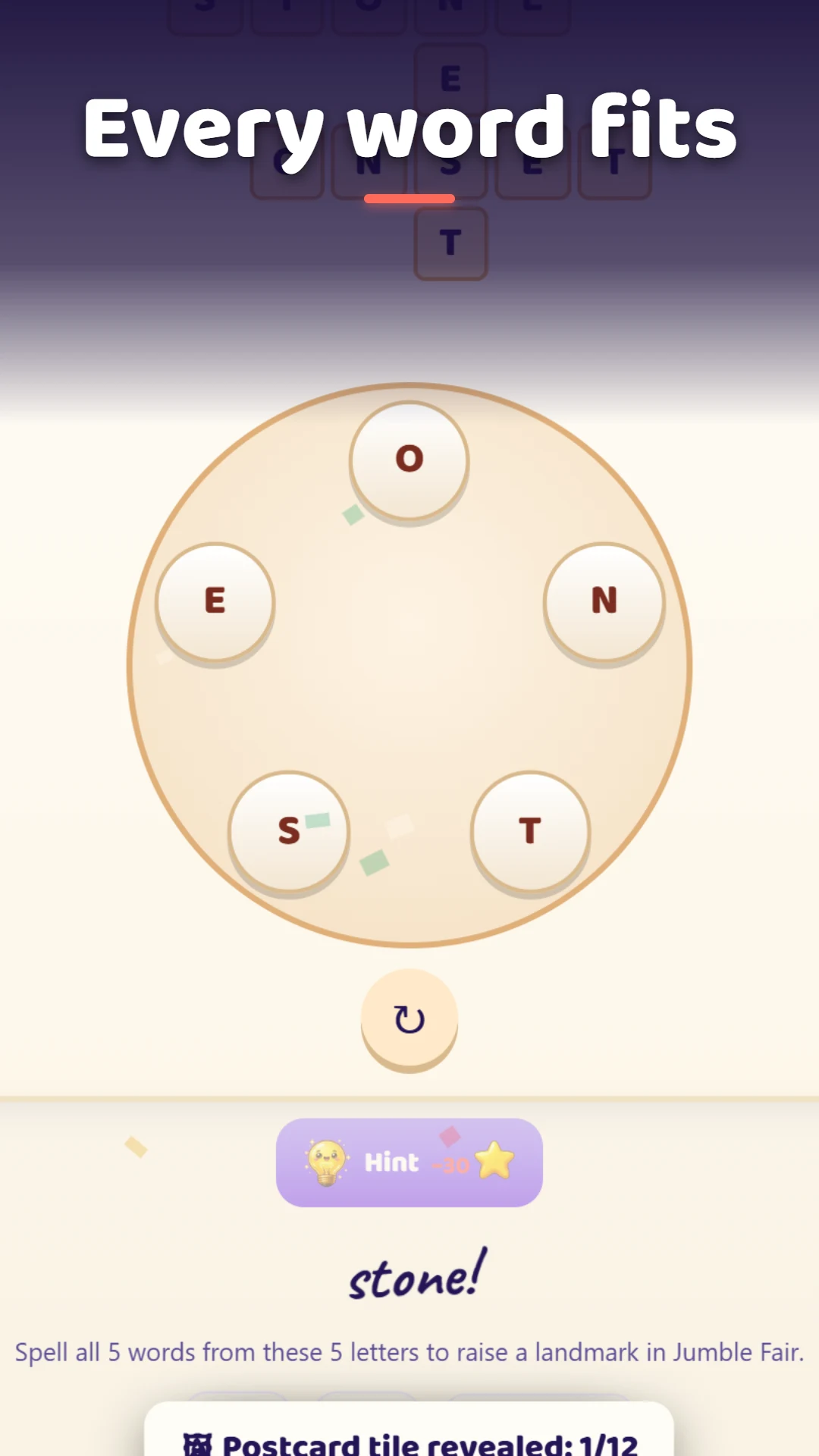 Word Scramble: Anagram Game screenshot