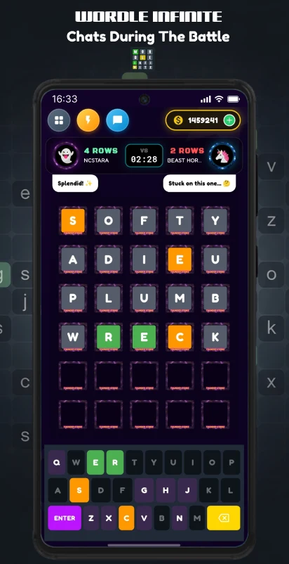 Wordle Infinite — Word Battle screenshot