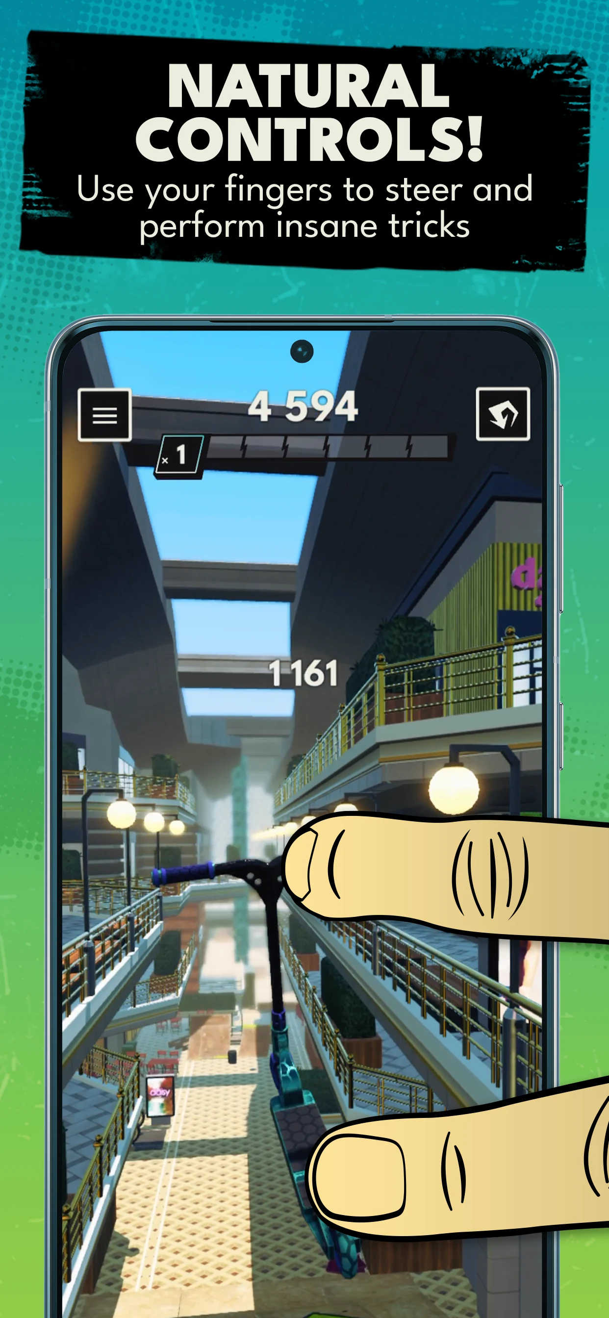 Touchgrind Scooter screenshot