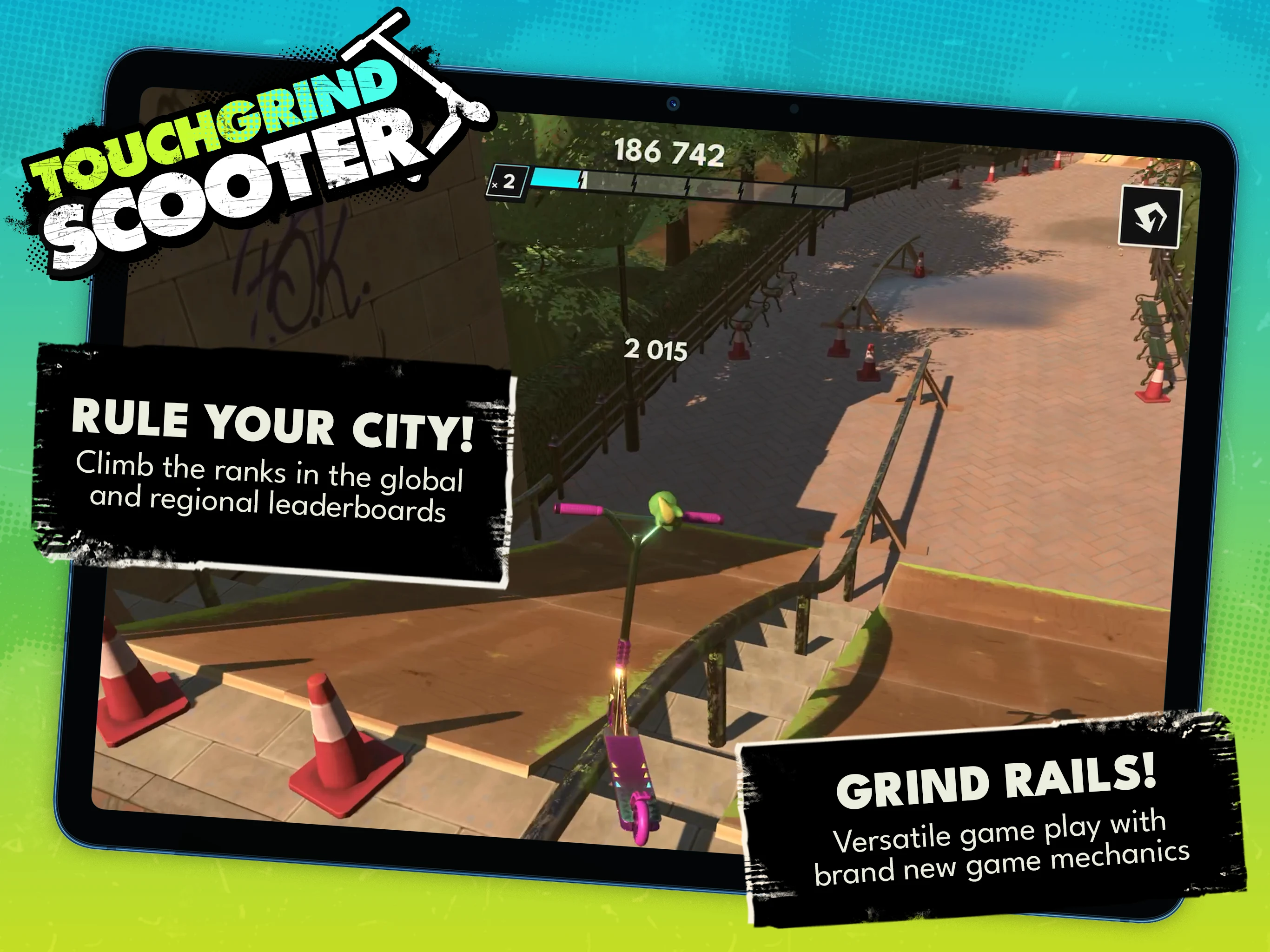 Touchgrind Scooter screenshot