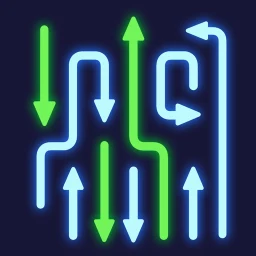 Icône de Redirect It! - Logic Puzzle
