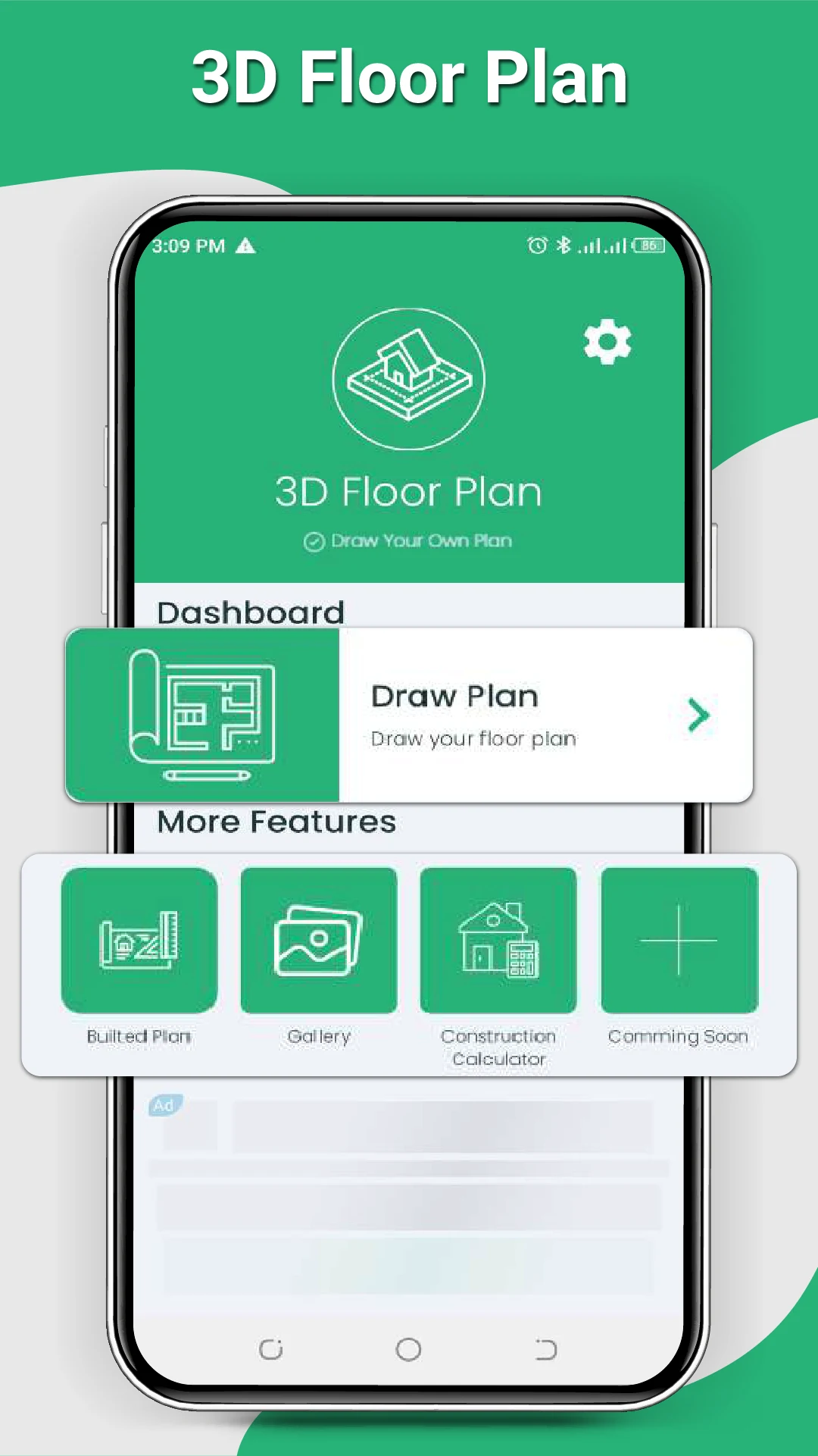 Draw Floor,3D Floor Plan Ideas screenshot