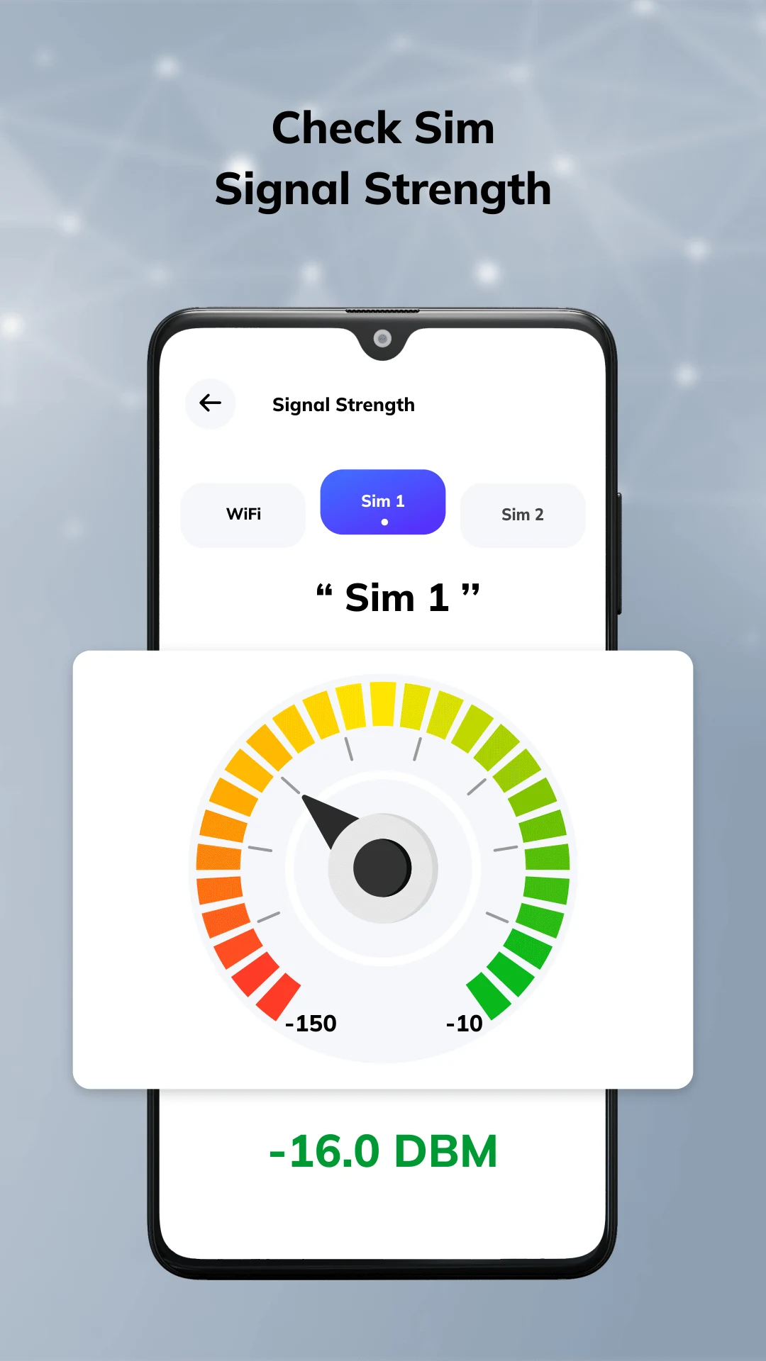 Network Tools Info & Sim Query screenshot