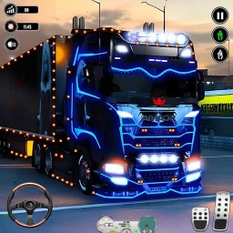أيقونة Truck Simulator US Truck Games