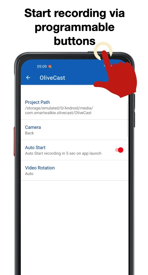 Olive Cast: Body Cam Video Rec screenshot