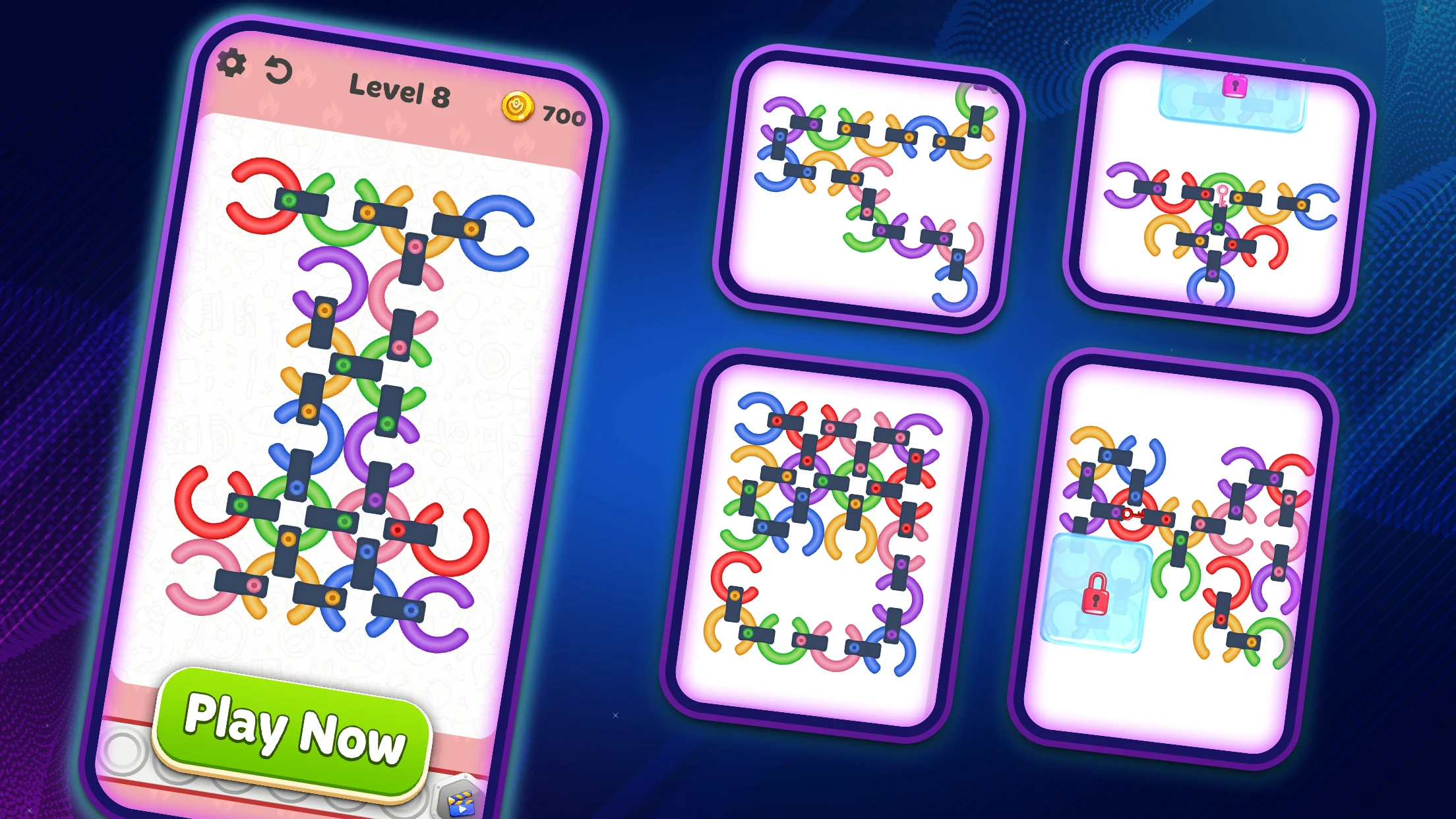 Ring Match Jam: Unlock Puzzle screenshot