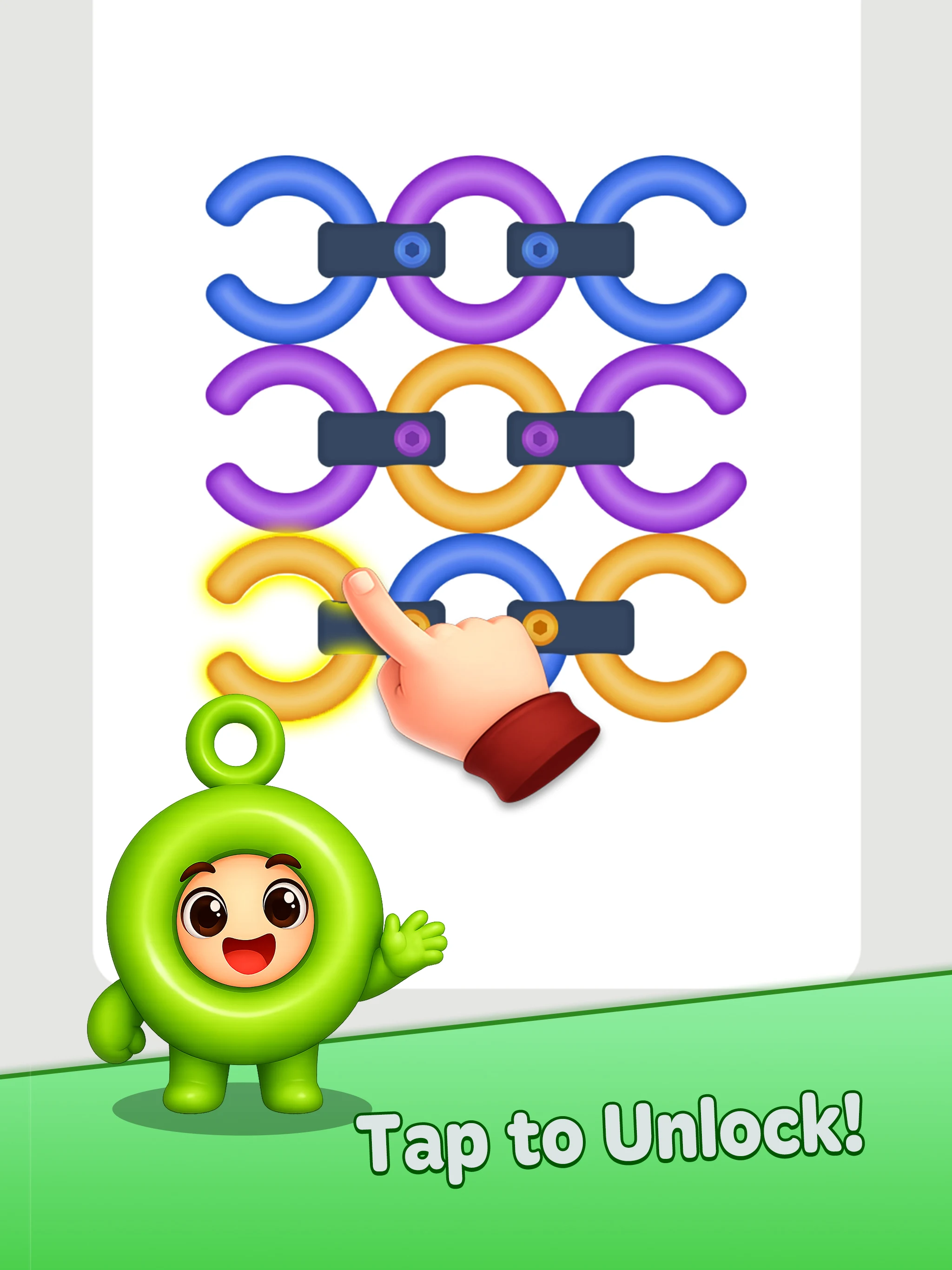 Ring Match Jam: Unlock Puzzle screenshot