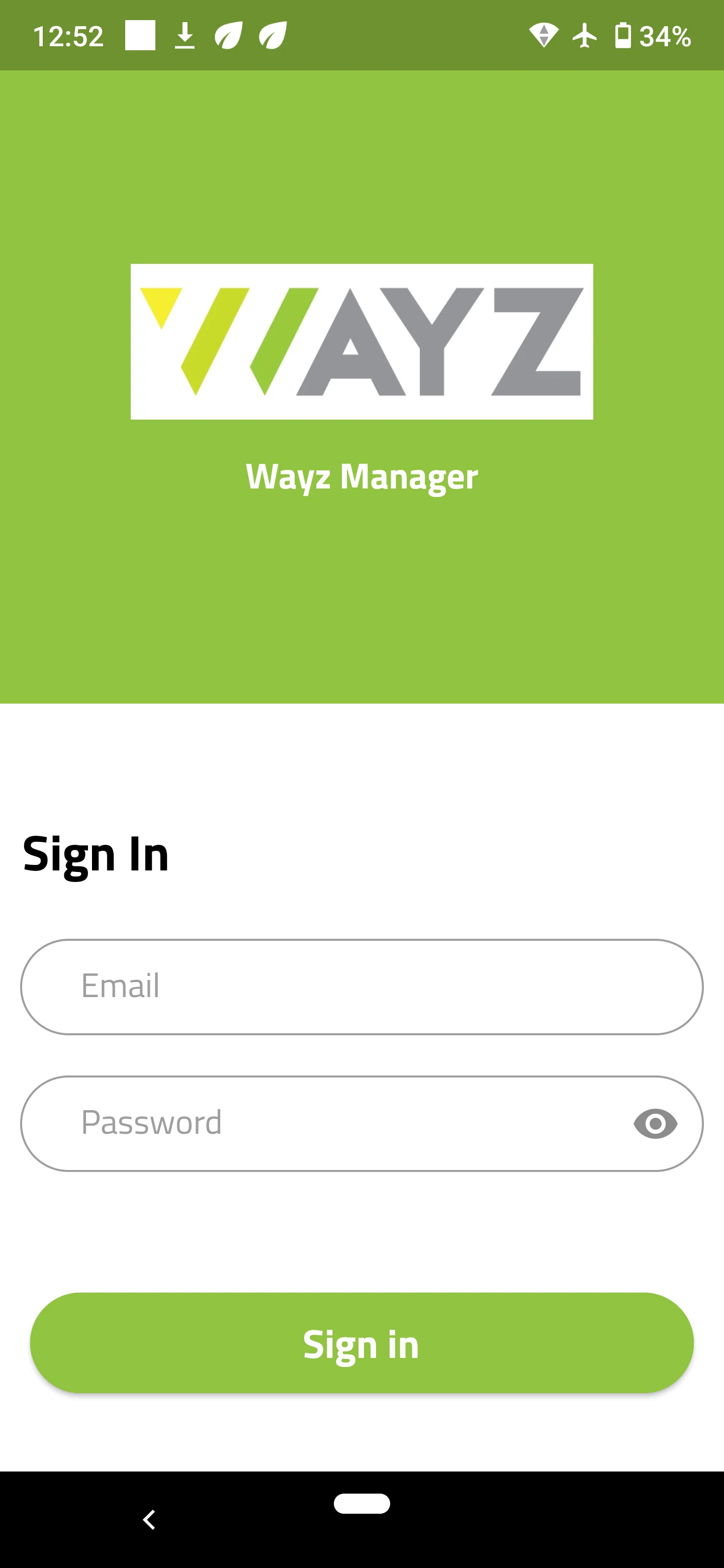 Wayz Manager screenshot